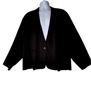 Ryan Wythe Women's Plus 5X Black Stretch Blazer Business‎ Casual Work Jacket